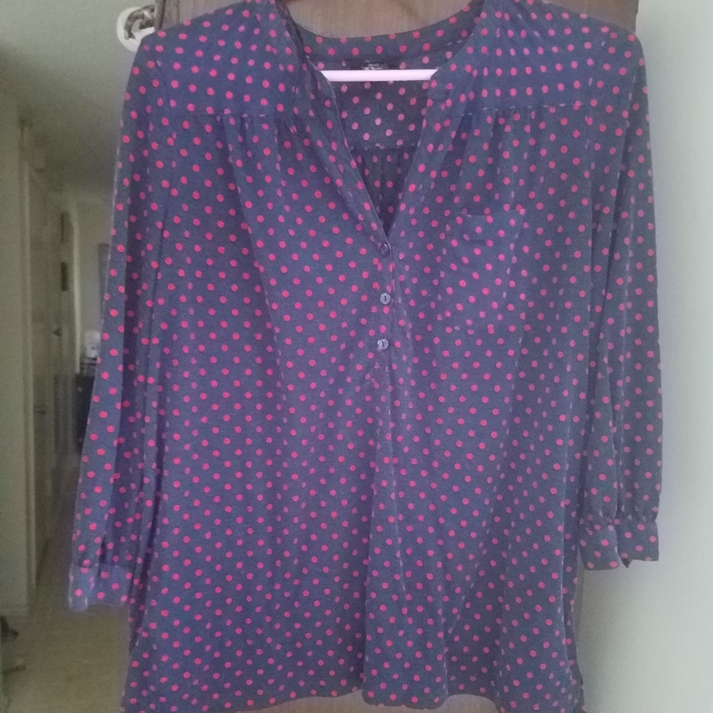 Polka dot top